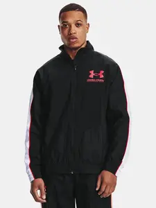 Under Armour Jacket WOVEN TRACK JACKET-BLK - Mens