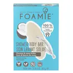 FOAMIE Hydratačná sprchová starostlivosť Shake Your Coconuts Shower Body Bar 80 g