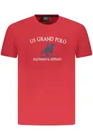 Pánske tričko US Grand Polo červené