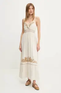 Lněné šaty Answear.LAB