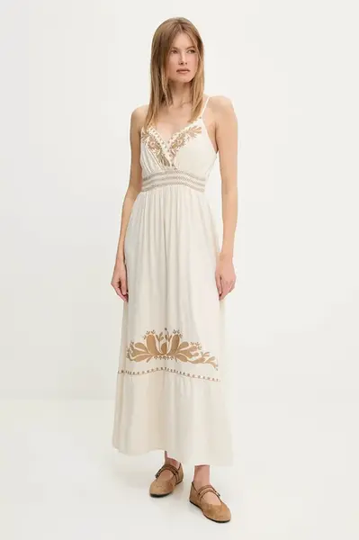 Lněné šaty Answear.LAB