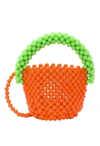 Koosh Kabelka  neónovo zelená / oranžová
