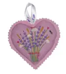 Vonné srdíčko, svazky na růžové