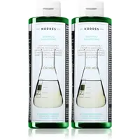Korres Cystine & Minerals šampon proti vypadávání vlasů výhodné balení pro muže