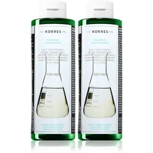 Korres Cystine & Minerals šampon proti vypadávání vlasů výhodné balení pro muže