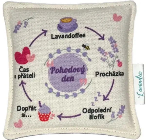 Vonný podšálek, pohodový den