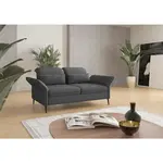 Sit & More TŘÍMÍSTNÁ POHOVKA, textil, tmavě šedá