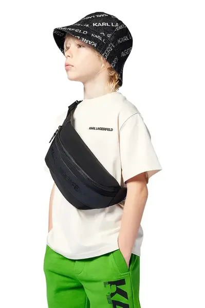 Dětský bavlněný klobouk Karl Lagerfeld