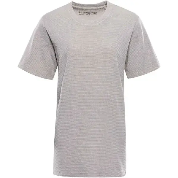 ALPINE PRO GREF Pánské triko, béžová, velikost