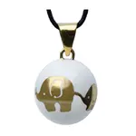 Bola Essentials Těhotenská rolnička 1 ks Golden Elephants