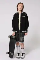 Dětská bomber bunda Dkny černá barva, D62232