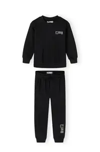 MINOTI Joggingová súprava  čierna / biela