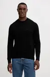 Armani Exchange Sveter s prímesou hodvábu Armani Exchange