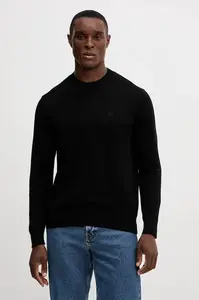 Sveter s prímesou hodvábu Armani Exchange