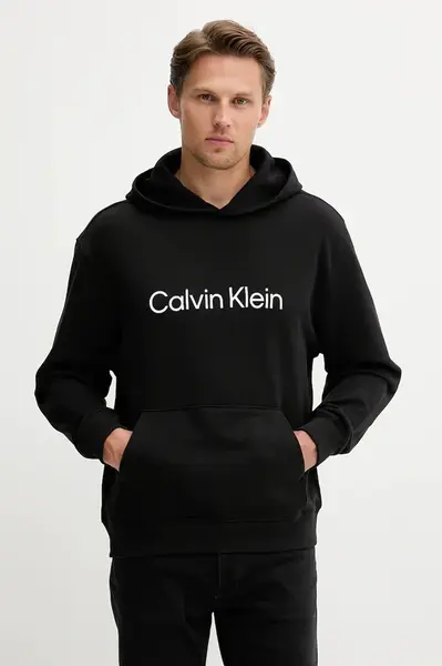 Calvin Klein mikina s kapucňou pánska bavlnená