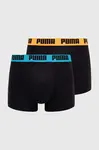Puma priliehavé boxerky pánske bavlnené s elastanom Everyday Basic 2-pak