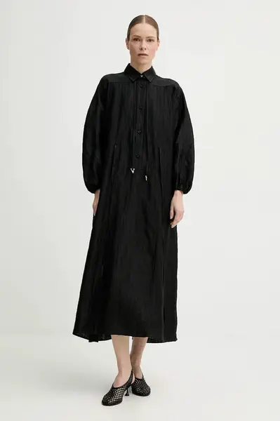 Lněné šaty AERON ANN