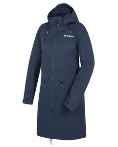 Husky Nua L XL, dark blue Dámský hardshell kabát