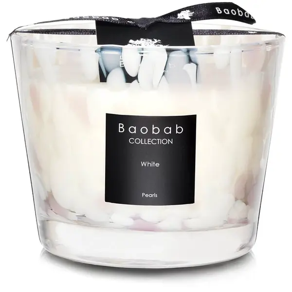 Baobab Collection Pearls White vonná sviečka 500 g