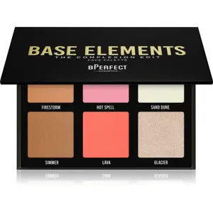BPerfect Base Elements multifunkčná paleta na tvár odtieň The Complexion 27 g