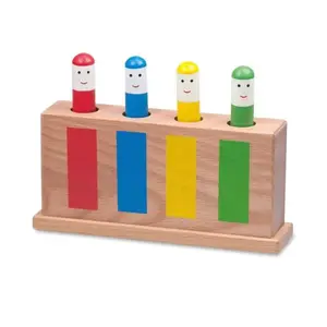 Dřevěné skákající figurky