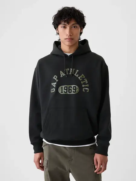 GAP Oversize mikina s logem - Pánské