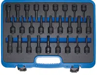 BGS technic Hlavice 1/2" úderové Torx, XZN, Imbus 26ks CrMo - BGS 5484