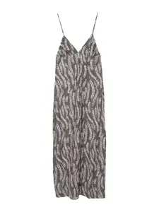 Pull&Bear Letné šaty  dymovo modrá / šedobiela