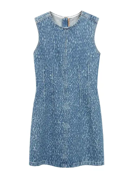 MANGO Šaty 'Beau'  modrá denim