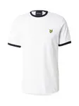 Lyle & Scott Tričko 'Ringer'  tmavomodrá / žltá / biela