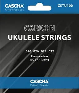 Cascha Carbon Ukulele Strings