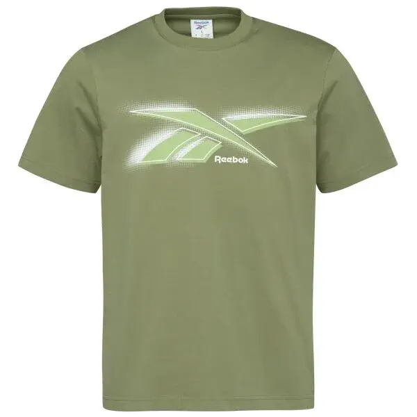 Reebok JAMES SS Pánské tričko, zelená, velikost