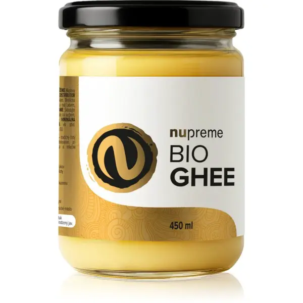 Nupreme Ghee BIO přepuštěné máslo 450 ml