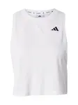 ADIDAS PERFORMANCE Športový top  čierna / biela