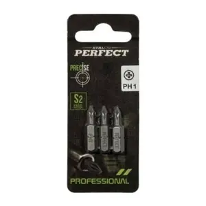 Bit 1/4” Phillips - blistr, PH 1x50mm, STALCO PERFECT, bal. 2 ks