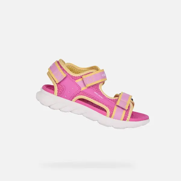 Růžové dívčí sandály Geox Airadyum