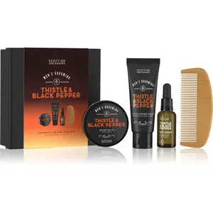 Scottish Fine Soaps Thistle & Black Pepper dárková sada pro muže