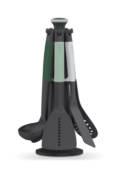 Sada kuchyňských doplňků se stojánkem Joseph Joseph Elevate Sage (7-pack)