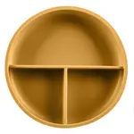 Zopa Silicone Divided Plate dělený talíř s přísavkou Mustard Yellow 1 ks