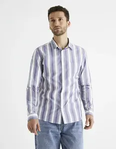 Celio Bavlněná košile Bastripes - Pánské