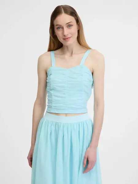 Světle modré dámské tílko ORSAY - Dámské