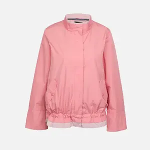 Růžová dámská bunda Geox Maryemy