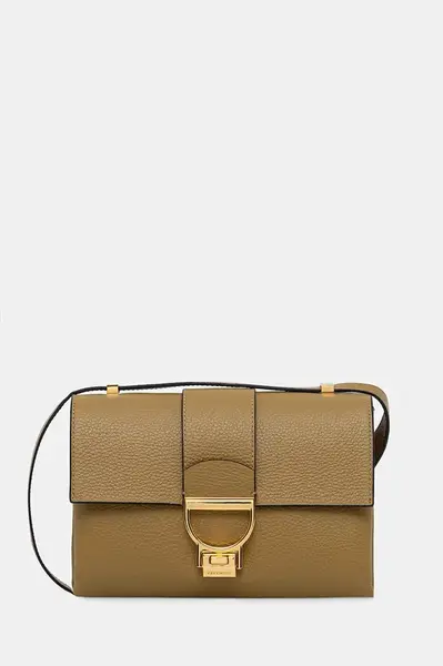 Kožená kabelka Coccinelle