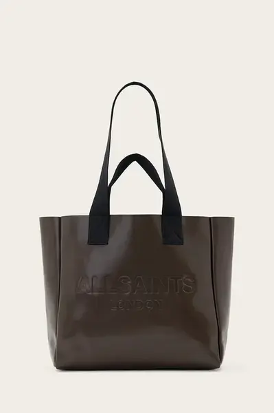 AllSaints Kožená taška AllSaints IZZY