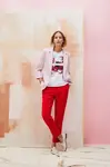 Marisse Women's Jacket L-Mr-4605 Pink