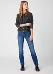 Dámské džíny WRANGLER W28TJX386 STRAIGHT SOFT BLUE Velikost: 26/32