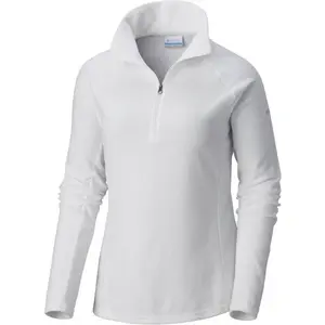 Columbia GLACIAL IV HALF ZIP Dámska outdoorová mikina, biela, veľkosť