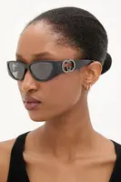 Sluneční brýle Gucci dámské, černá barva, GG1824S