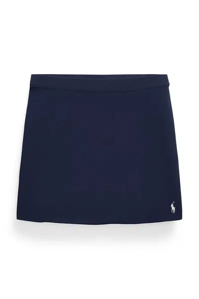Dětská sukně Polo Ralph Lauren Wimbledon Collection tmavomodrá barva, 313939573001