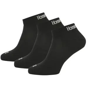 Horsefeathers RAPID 3PACK Pánské ponožky, černá, velikost